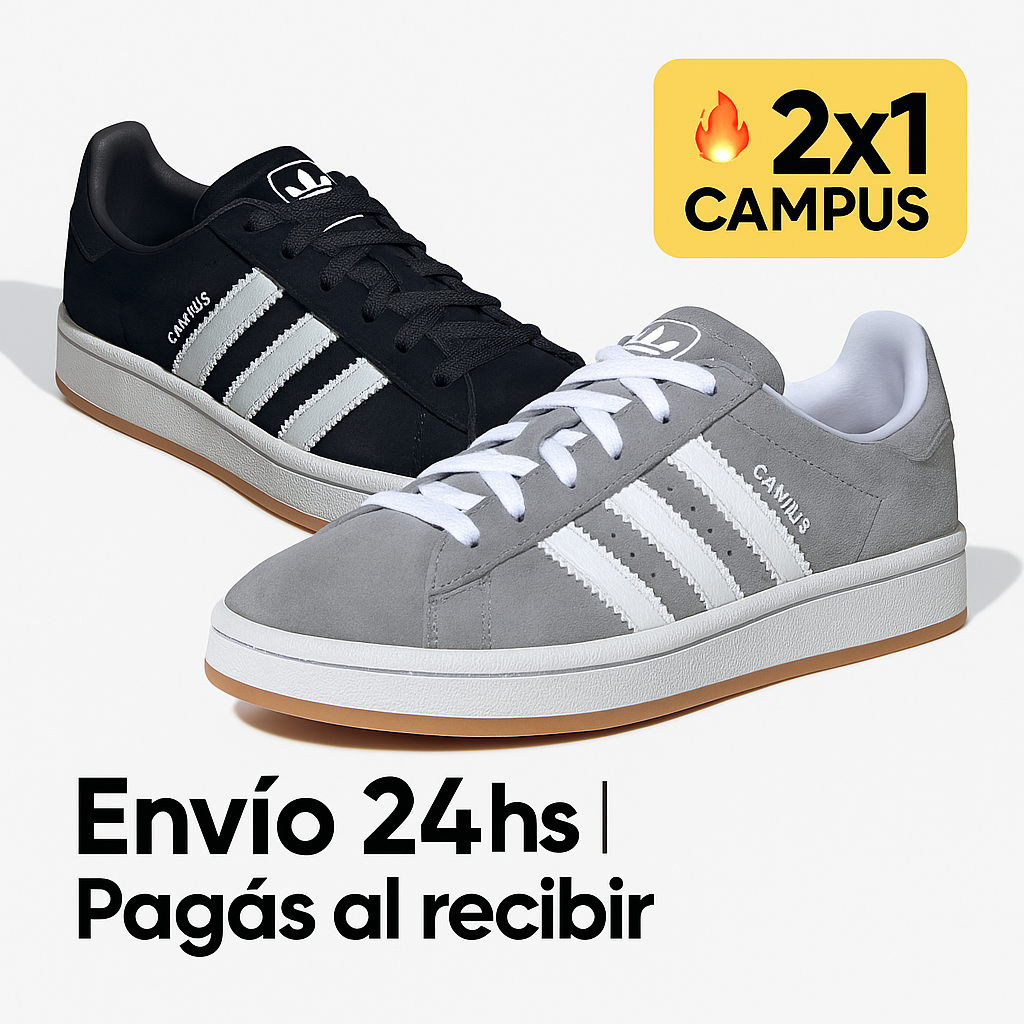 2x1 Zapatillas Campus