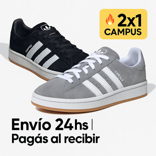 2x1 Zapatillas Campus