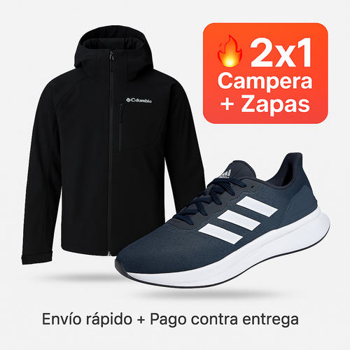 2x1: Campera Columbia + Adidas Ultrarun
