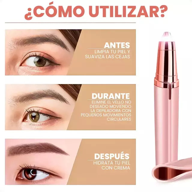 2x1 depiladora corporal + depiladora cejas