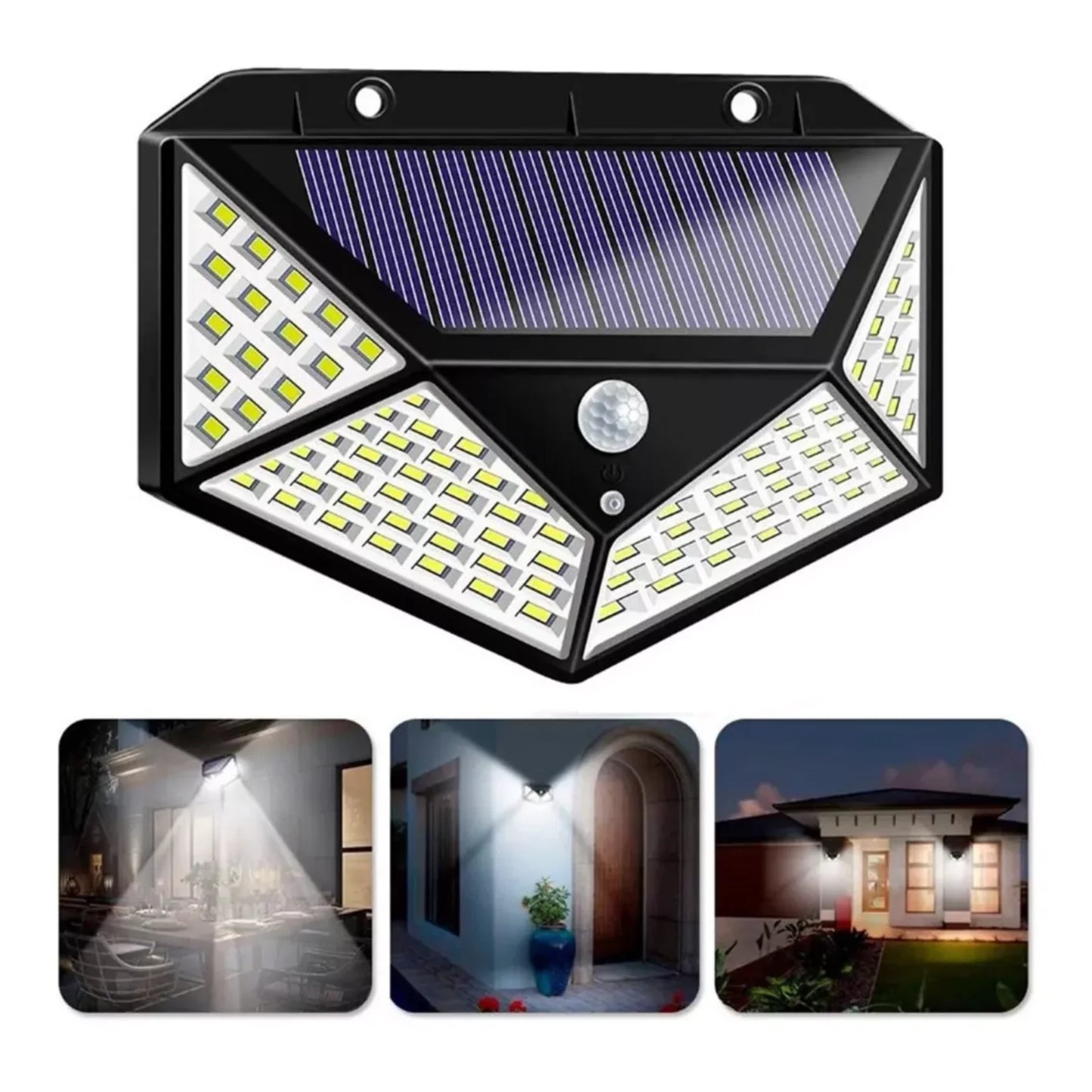 ámpara Solar con Sensor de movimiento – Seguridad automática y ecológica cada noche