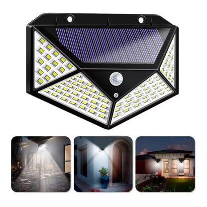 ámpara Solar con Sensor de movimiento – Seguridad automática y ecológica cada noche