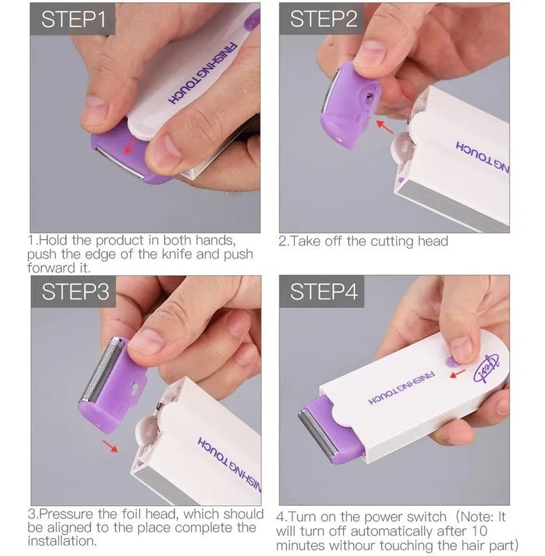 2x1 depiladora corporal + depiladora cejas