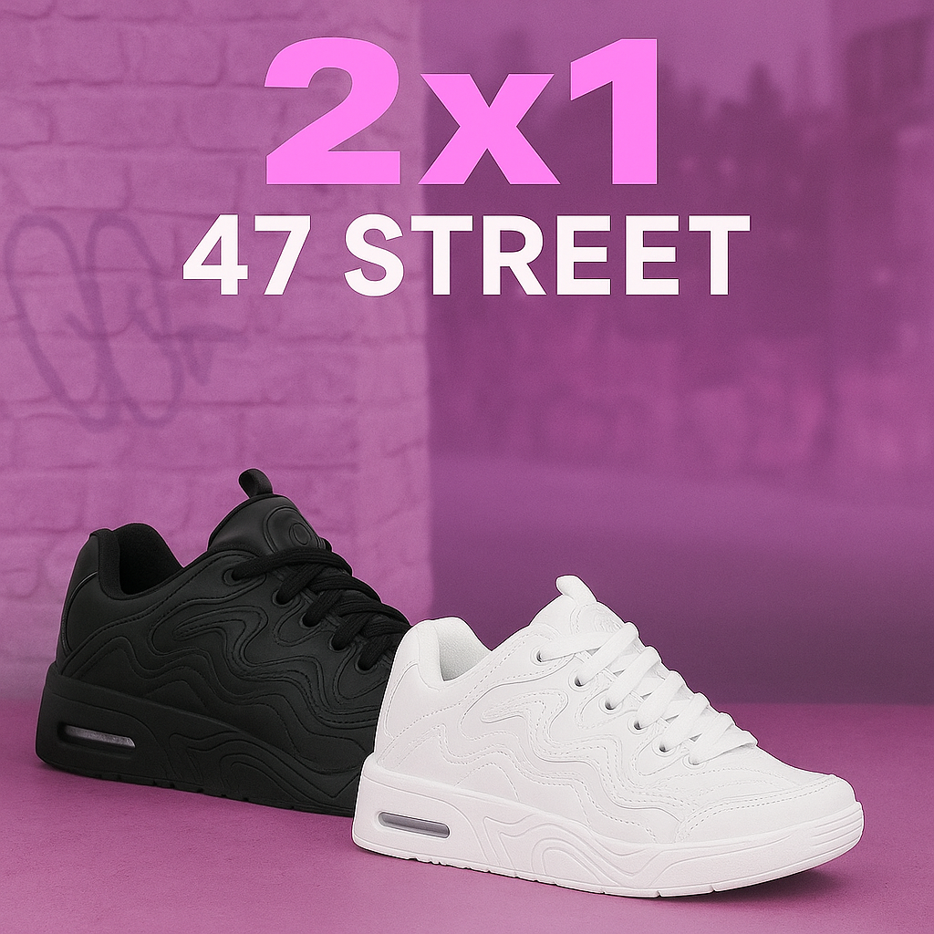 Zapatillas 47 STREET ROCK - ¡OFERTA 2X1